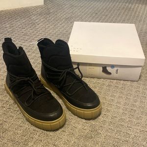 A New Day Black Winter Booties